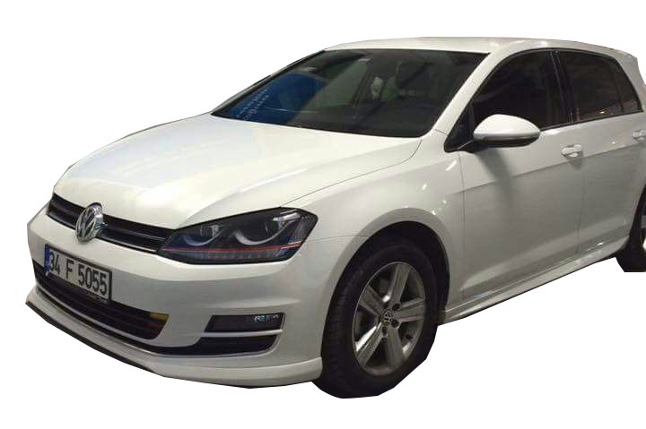 Volkswagen Golf 7 (2012-2019) Aerodinamik Yan Marşpiyel Seti (Plastik) - Görsel 3