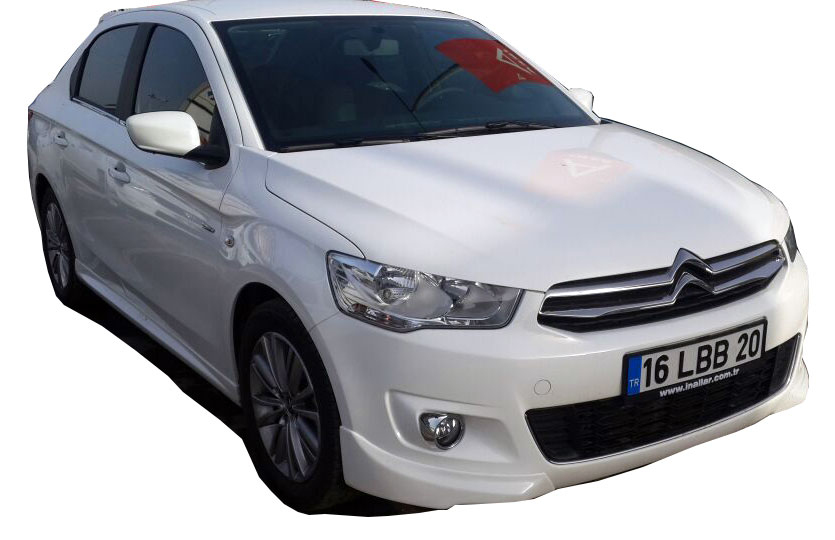 Citroen C-Elysee (2012-2016) Yan Marşpiyel Seti (Plastik) - Görsel 2