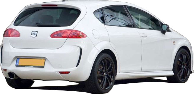 Seat Leon MK2 2005 - 2012 Yan Marşpiyel Seti (Plastik) - Görsel 2