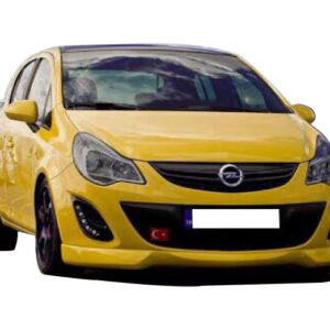 Opel Corsa D (2011 - 2015) Makyajlı Stainmetz Ön Tampon Ek (Plastik)