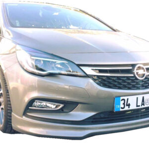 Opel Astra K 2016 Sonrası Ön Tampon Ek (Plastik)