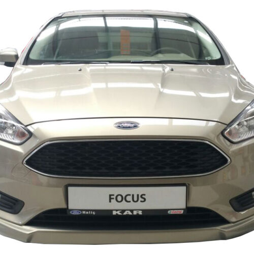 Ford Focus 3 HB – Sedan Uyumlu (2015 – 2018) Sonrası Ön Tampon Ek (Plastik)