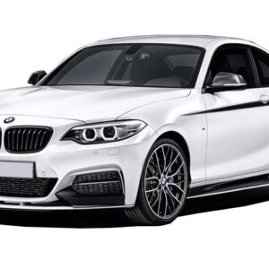 Bmw 2 Serisi F22 2014 Sonrası M Performance Ön Tampon Flap + Lip (Plastik)