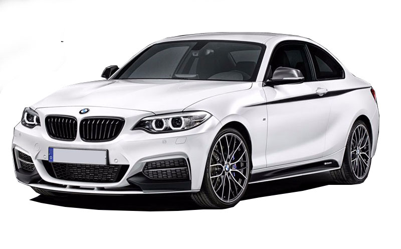 Bmw 2 Serisi F22 2014 Sonrası M Performance Ön Tampon Flap + Lip (Plastik)