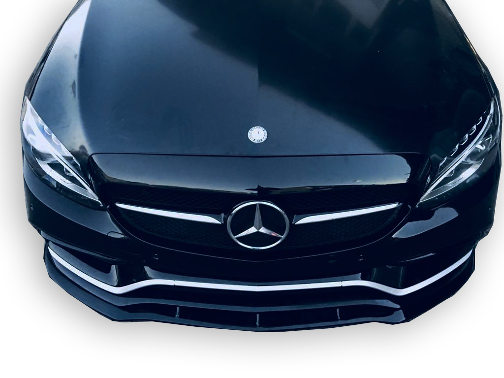 Mercedes C Serisi W205 2015 Sonrası C63 Ön Lip (Plastik) - Görsel 3