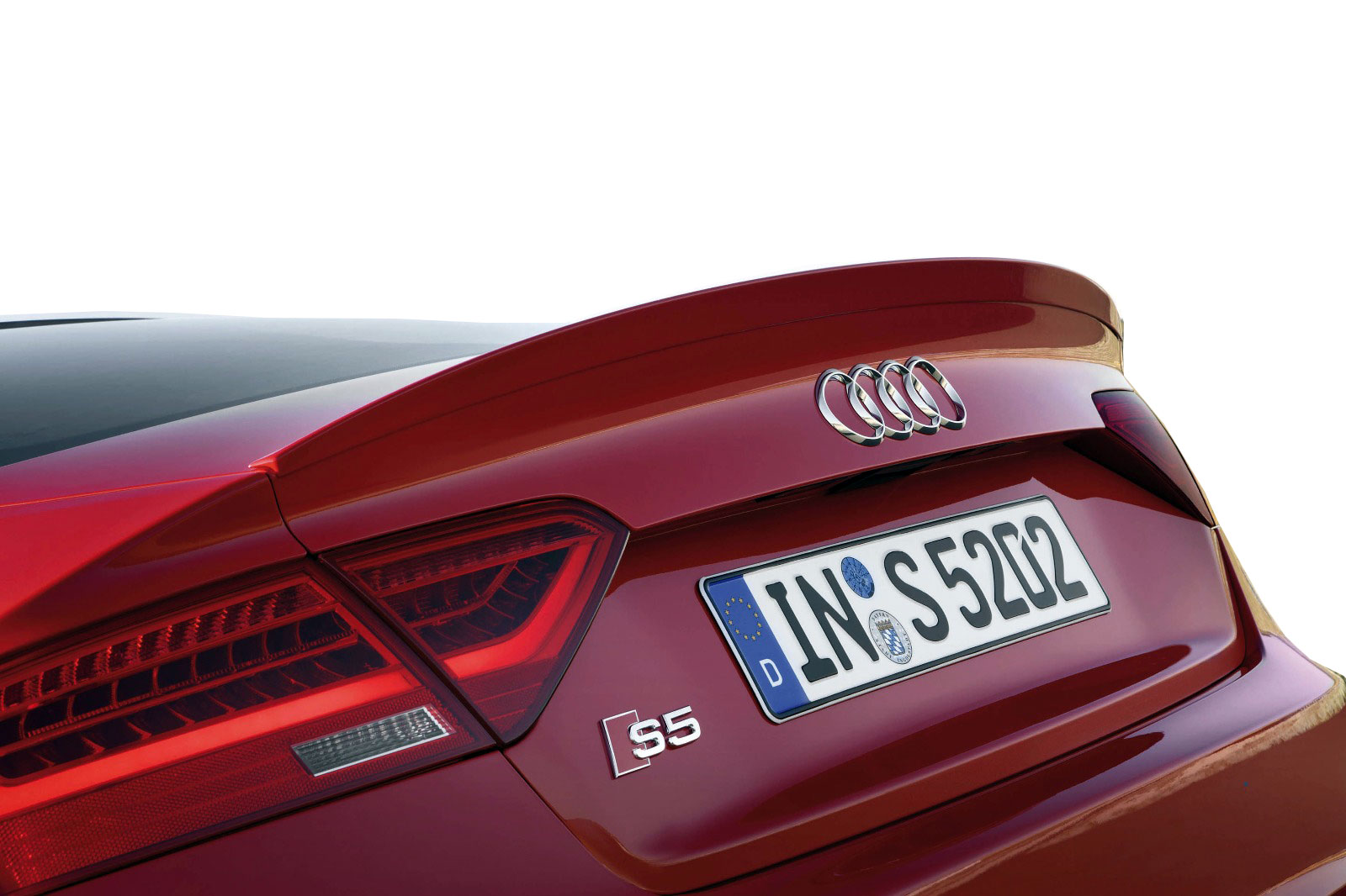 Audi A5 8P3 Sportback 4 Kapı Spoiler (Plastik)