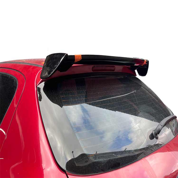 Peugeot 206 Uyumlu Üniversal Plastik Spoiler - Görsel 3