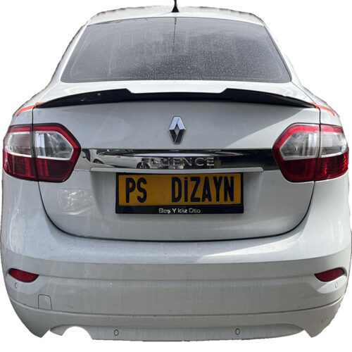 Renault Fluence ( 2010 – 2016 ) Plastik Spoiler