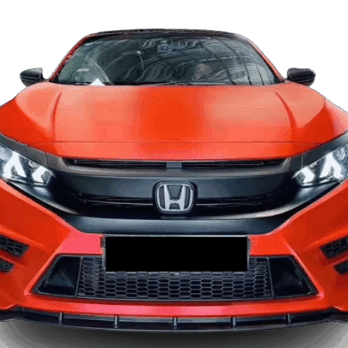 Honda Civic Fc5 (2017 – 2022) Fc450 Ön Lip (Plastik)