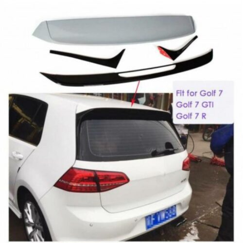 Volkswagen Golf 7 – 7.5 (2012 Sonrası) GTI Spoiler 4 Parça (Plastik)