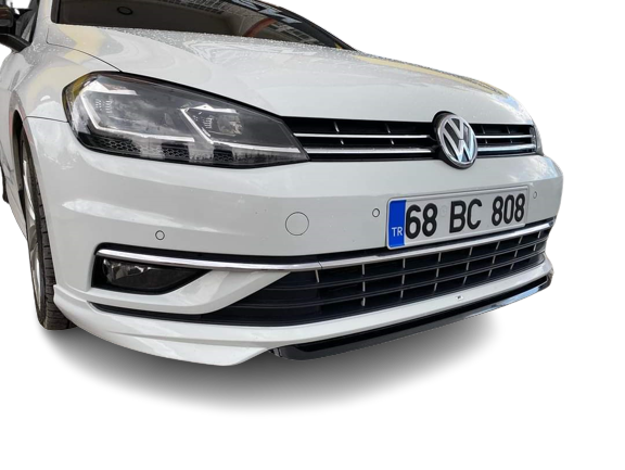 Volkswagen Golf 7.5 (2017-2019) ABT Ön Tampon Ek (Plastik) - Görsel 7