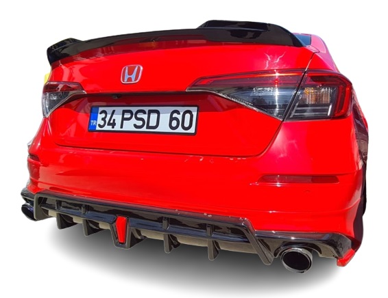 Honda Civic Fe (2021-2023) Yofer Style Ön Ek (Plastik) - Görsel 4