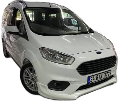 Ford Courier (2018 - 2023) Custom Style Ön Ek (Plastik) - Görsel 3