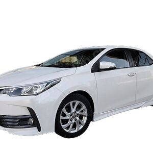 Toyota Corolla (2012-2018) Custom Yan Marşpiyel Seti (Plastik)