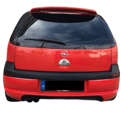 Opel Corsa C (2004 - 2006) Arka Tampon - Eki (Plastik) - Görsel 2