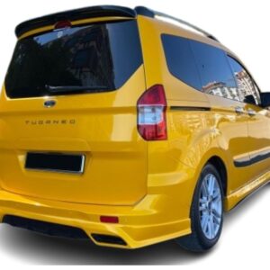 Ford Courier (2015 - 2023) Egzoz Görünümlü Arka Ek (Plastik)
