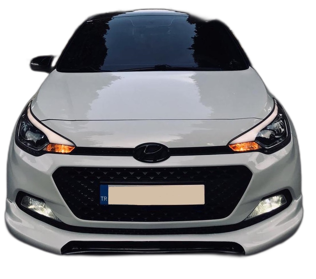 Hyundai i20 (2014-2018) Custom Style Ön Ek (Plastik) - Görsel 3