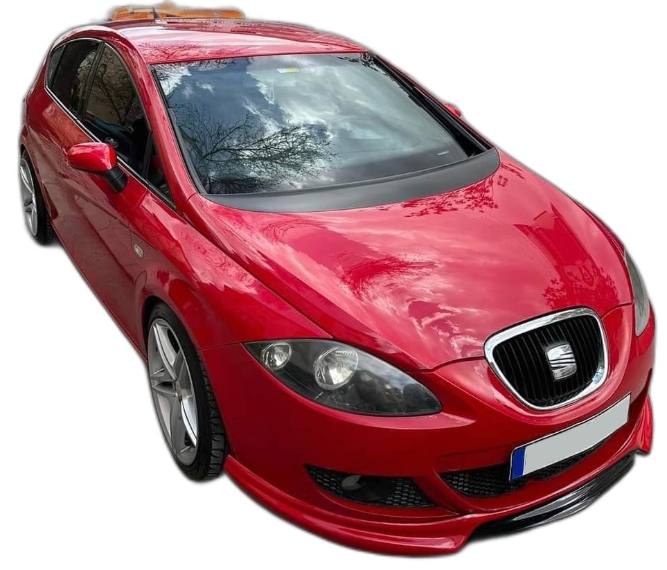 Seat Leon Mk2 Makyajsız (2006-2009) Custom Style Ön Ek (Plastik) - Görsel 2