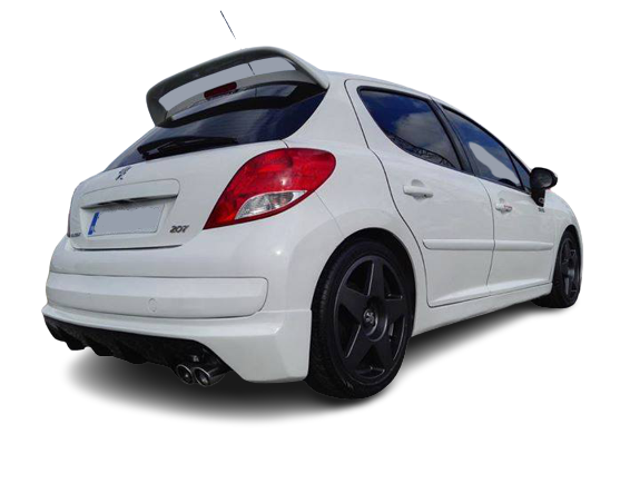 Peugeot 207 (2006-2012) Arka Tampon Eki (Plastik) - Görsel 2