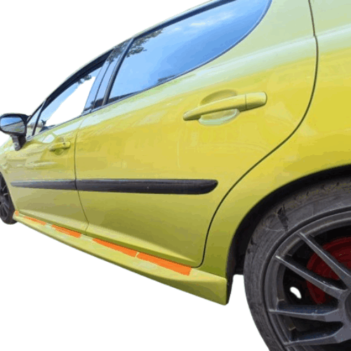 Peugeot 207 (2006 – 2014) Aero Style Yan Marşpiyel Seti (Plastik)