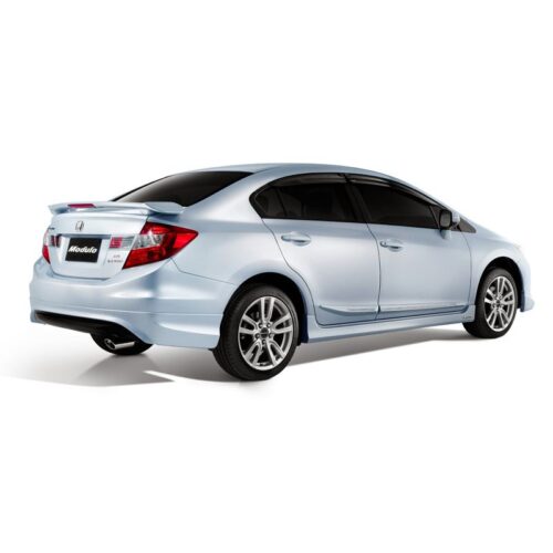 Honda Civic FB7 (2012-2016) Modulo Black Edition Arka Tampon Eki – Difüzör (Plastik)