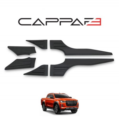 Isuzu D-Max 2020- Yılı ve Sonrası Uyumlu Yarasa Kapı Kaplama 6 Parça