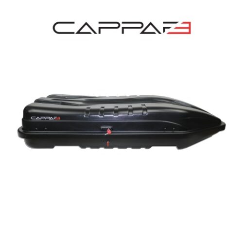 Universal Capbox Araç Üzeri Port Bagaj Bavul 450 Litre Çift Açılır Siyah Mat