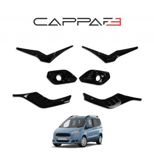 Ford Courier 2018-2023 Yıl Aralığı Uyumlu Sis Farı Çerçevesi 6 Parça